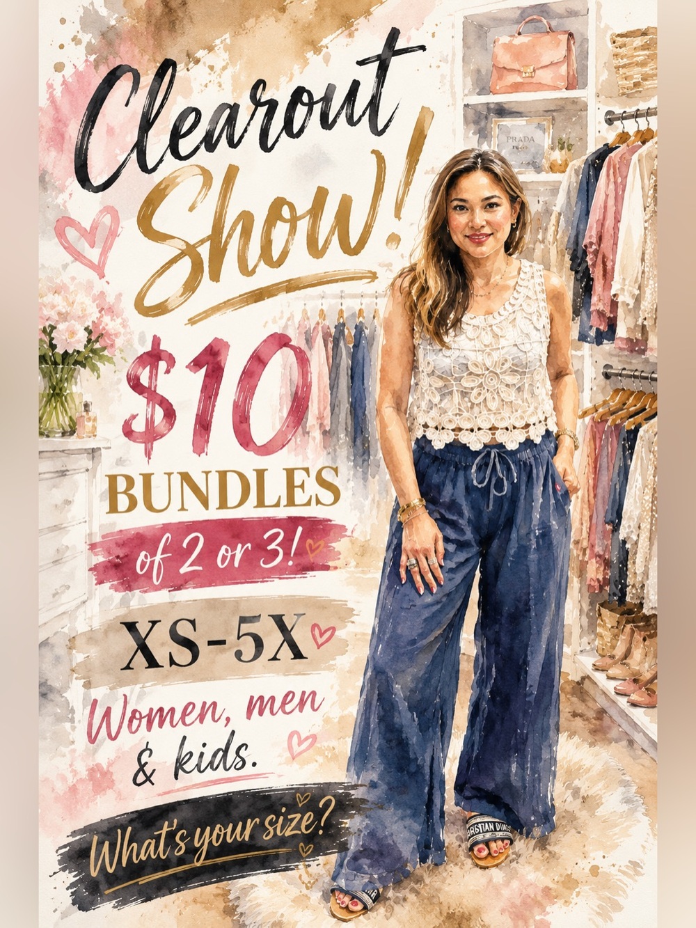 Clearout the Racks SALE